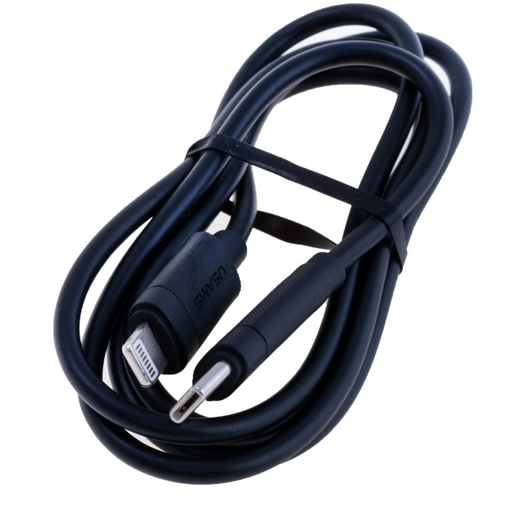 SJ781 U94 30W USB-C to iP Fast Charging & Data Cable (SJ781USB01 Black – USAMS)