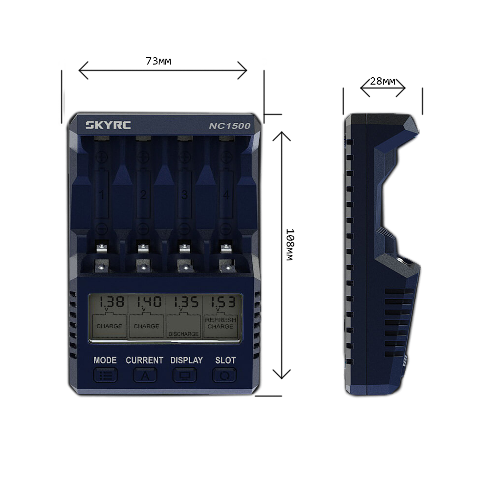 Зарядное устройство NC1500 ( SK-100154-01-SkyRC)