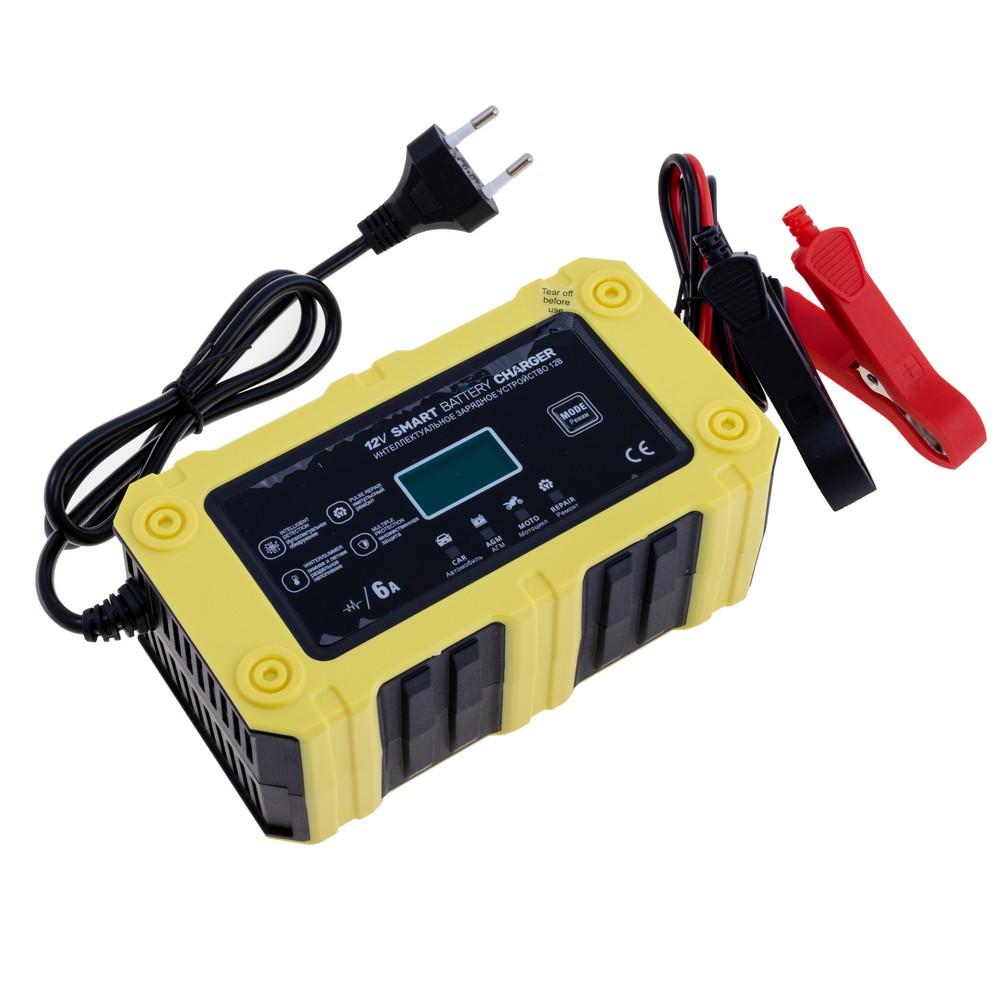 Зарядний пристрій для свинцево-кислотних акумуляторів 12V, 6A, BC1206 Зарядний пристрій для свинцево-кислотних акумуляторів 12V, 6A, BC1206