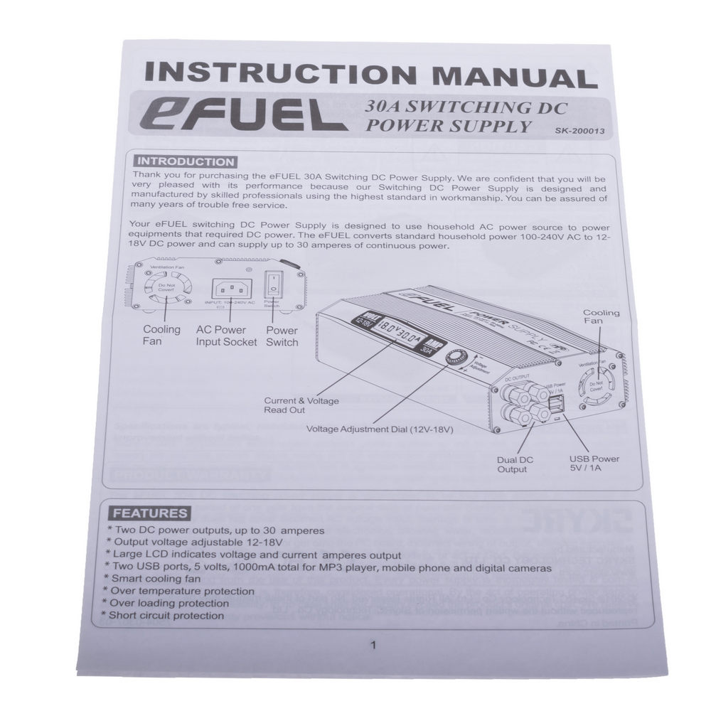 SkyRC eFuel 30A 540W