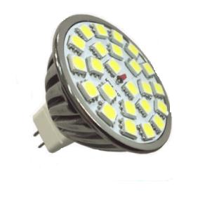 SL005-SMD24-MR16 5,4W Warmweiß 24LEDs 12V