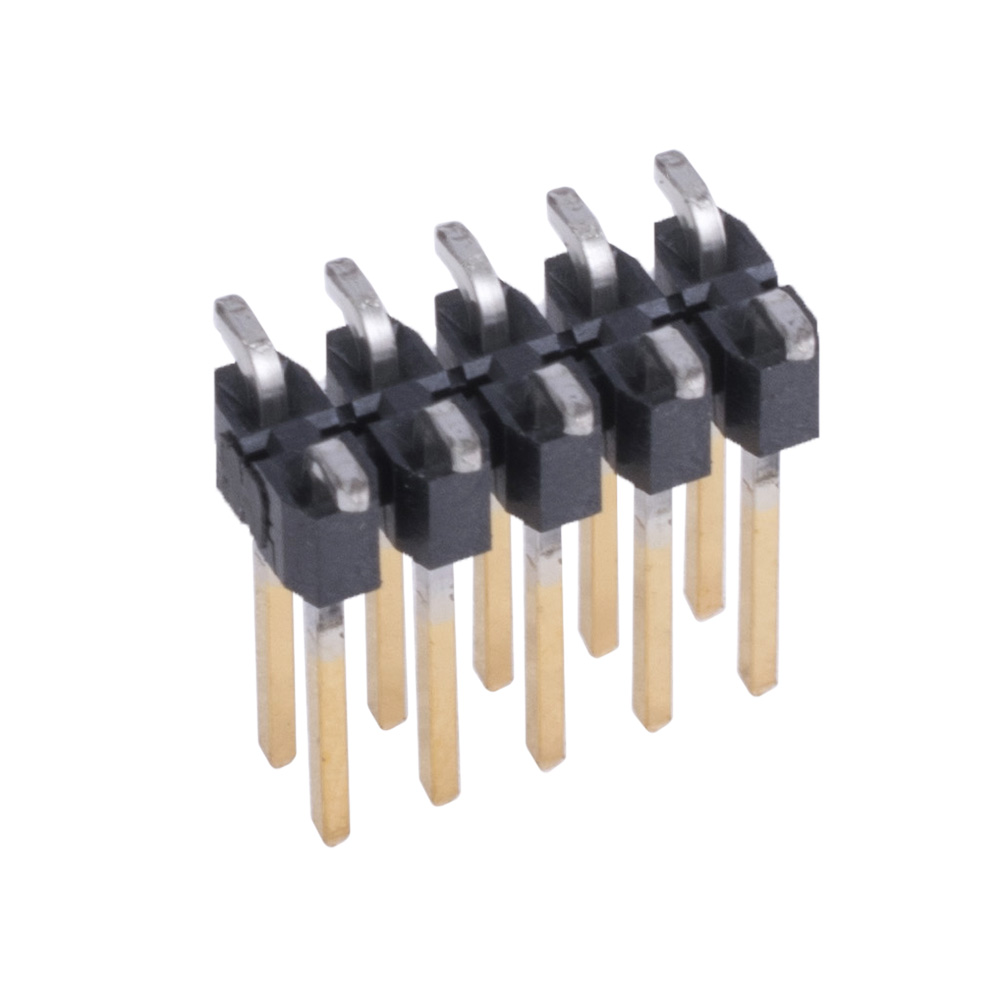 Stifte auf Platine SMD 2x5 (TSM-105-02-S-DV-Samtec) Stifte auf Platine SMD 2x5 (TSM-105-02-S-DV-Samtec)