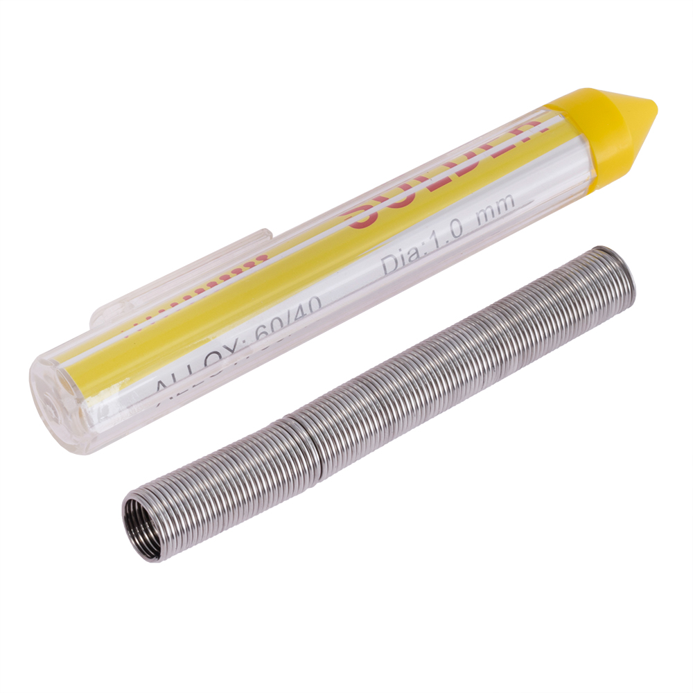 Припій дротяний Sn60Pb40 Flux:2.2% 25g 1.0mm Zhongdi Припій дротяний Sn60Pb40 Flux:2.2% 25g 1.0mm Zhongdi