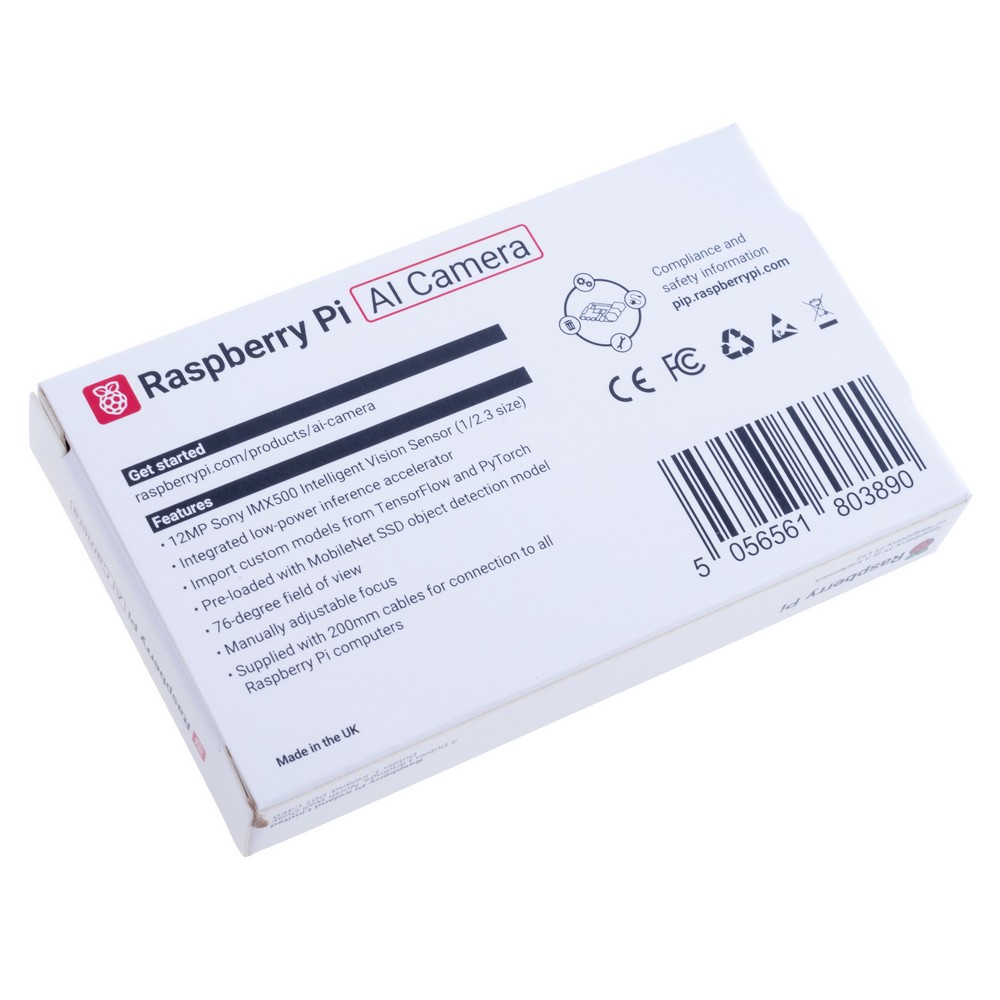 Kamera auf Basis des Sony IMX500, RASPBERRY PI AI CAMERA SC1174 Kamera auf Basis des Sony IMX500, RASPBERRY PI AI CAMERA SC1174