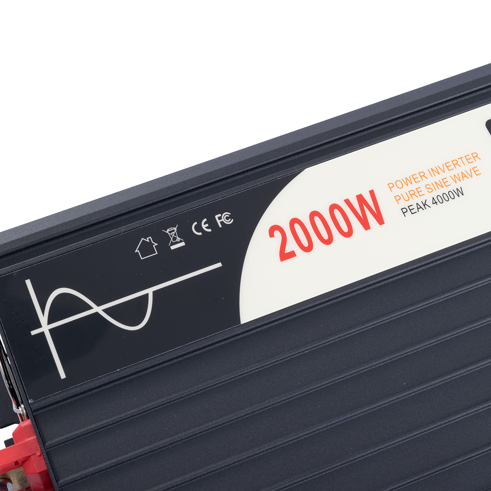 Инвертор 2000W 12V→230V чистая синусоида LCD (SP-2000L12V(LCD) – Swipower)