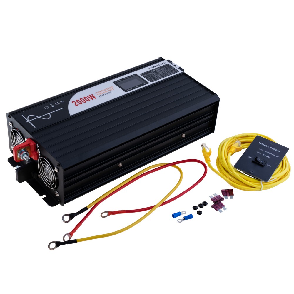 Инвертор 2000W 48V→230V чистая синусоида LCD (SP-2000L48V(LCD) – Swipower) Инвертор 2000W 48V→230V чистая синусоида LCD (SP-2000L48V(LCD) – Swipower)