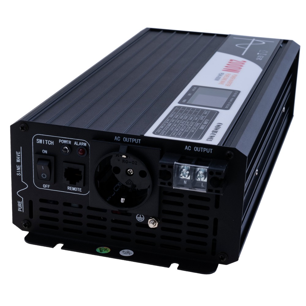 Инвертор 2000W 48V→230V чистая синусоида LCD (SP-2000L48V(LCD) – Swipower) Инвертор 2000W 48V→230V чистая синусоида LCD (SP-2000L48V(LCD) – Swipower)