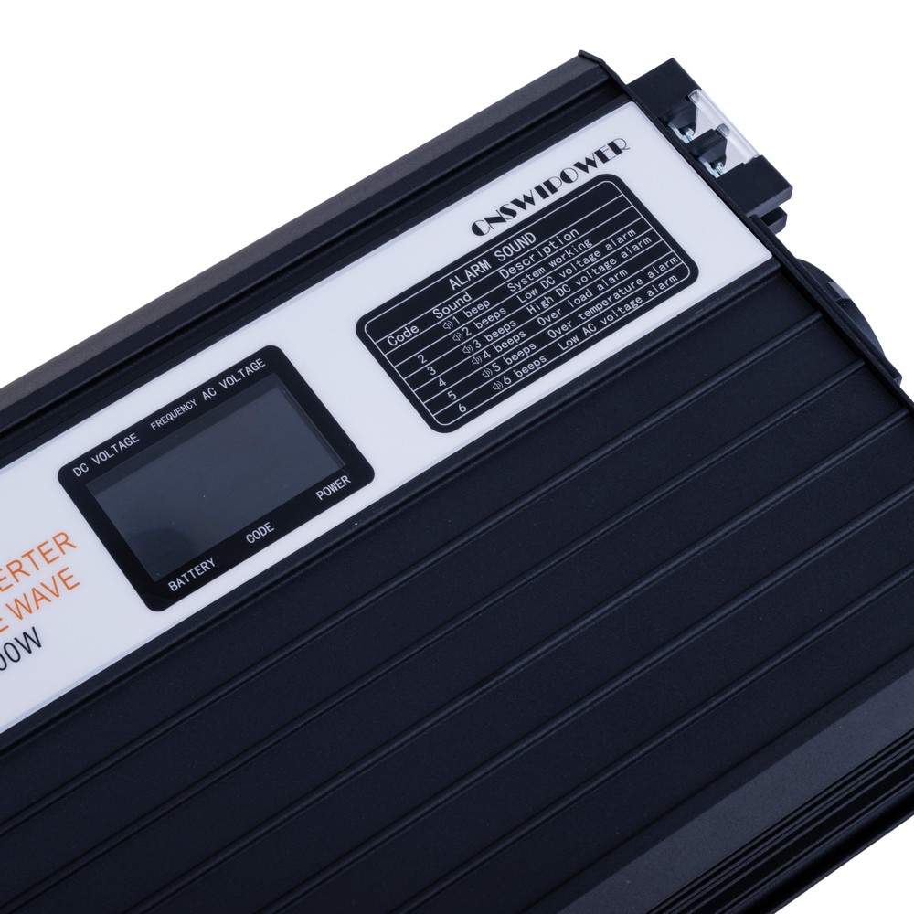 Инвертор 2500W 12V→230V чистая синусоида LCD (SP-2500L12V(LCD) – Swipower) Инвертор 2500W 12V→230V чистая синусоида LCD (SP-2500L12V(LCD) – Swipower)