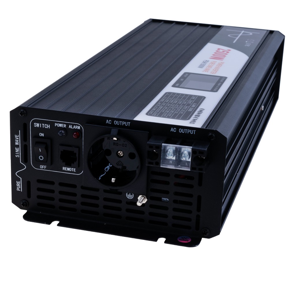 Инвертор 2500W 12V→230V чистая синусоида LCD (SP-2500L12V(LCD) – Swipower) Инвертор 2500W 12V→230V чистая синусоида LCD (SP-2500L12V(LCD) – Swipower)