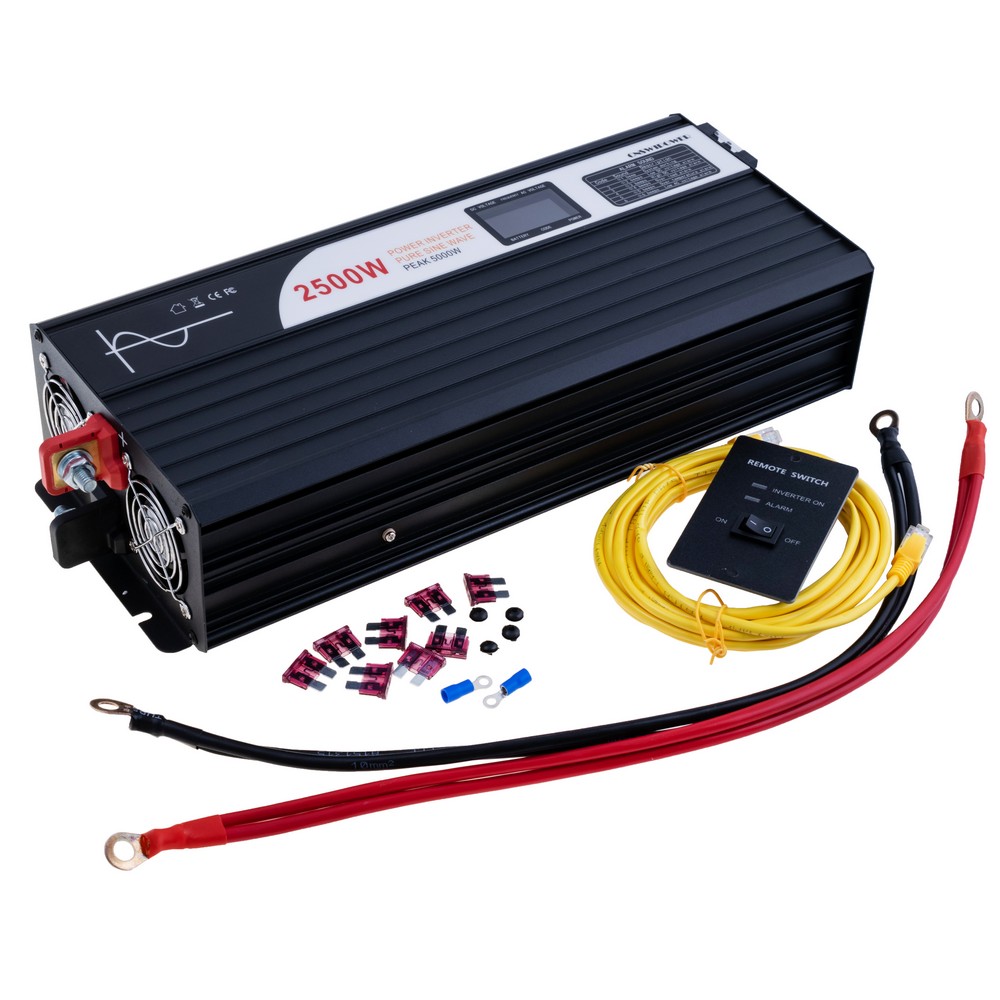 Инвертор 2500W 12V→230V чистая синусоида LCD (SP-2500L12V(LCD) – Swipower) Инвертор 2500W 12V→230V чистая синусоида LCD (SP-2500L12V(LCD) – Swipower)