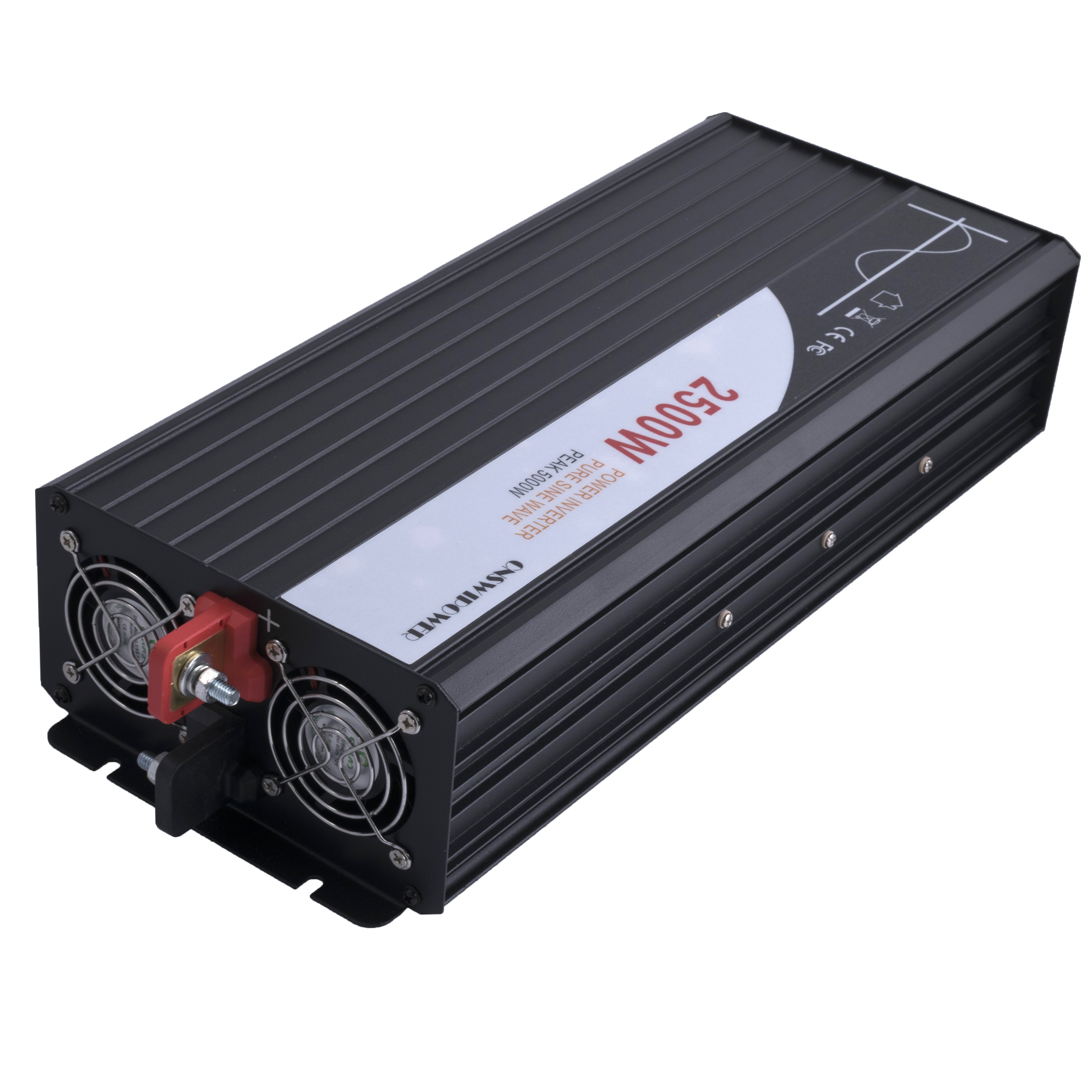 Инвертор 2500W 12V→230V чистая синусоида (SP-2500L12V – Swipower)