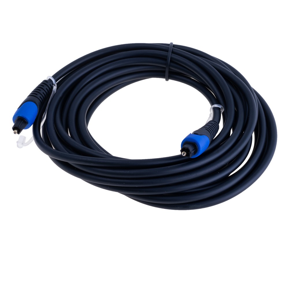 Оптичний SPDIF аудіо кабель 5 метрів, OD: 5мм Оптичний SPDIF аудіо кабель 5 метрів, OD: 5мм