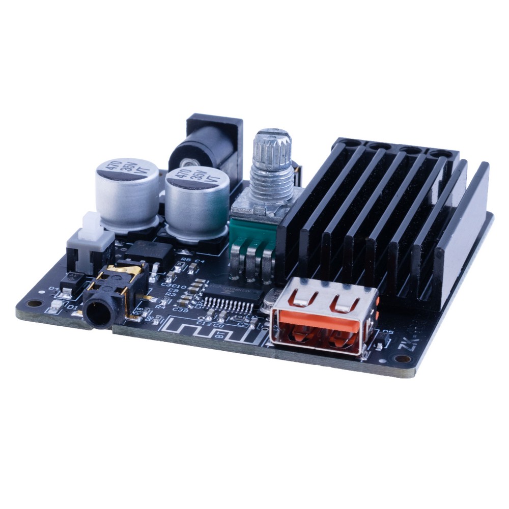 Wuzhi Audio MINI 2.0立体声蓝牙数字功放板模块多种输入 100W*2(1002M)