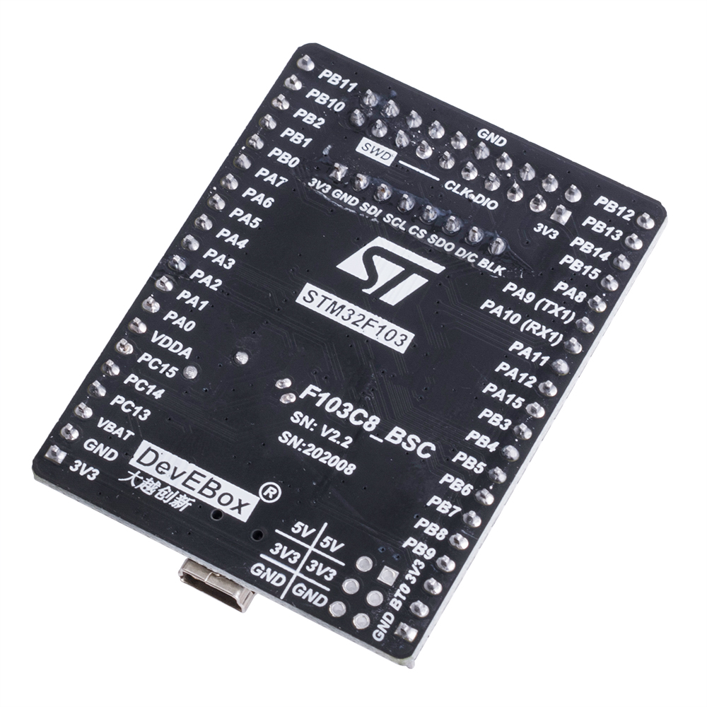 STM32-Smart на базе STM32F103C8 BSC V2.2 DevEBox