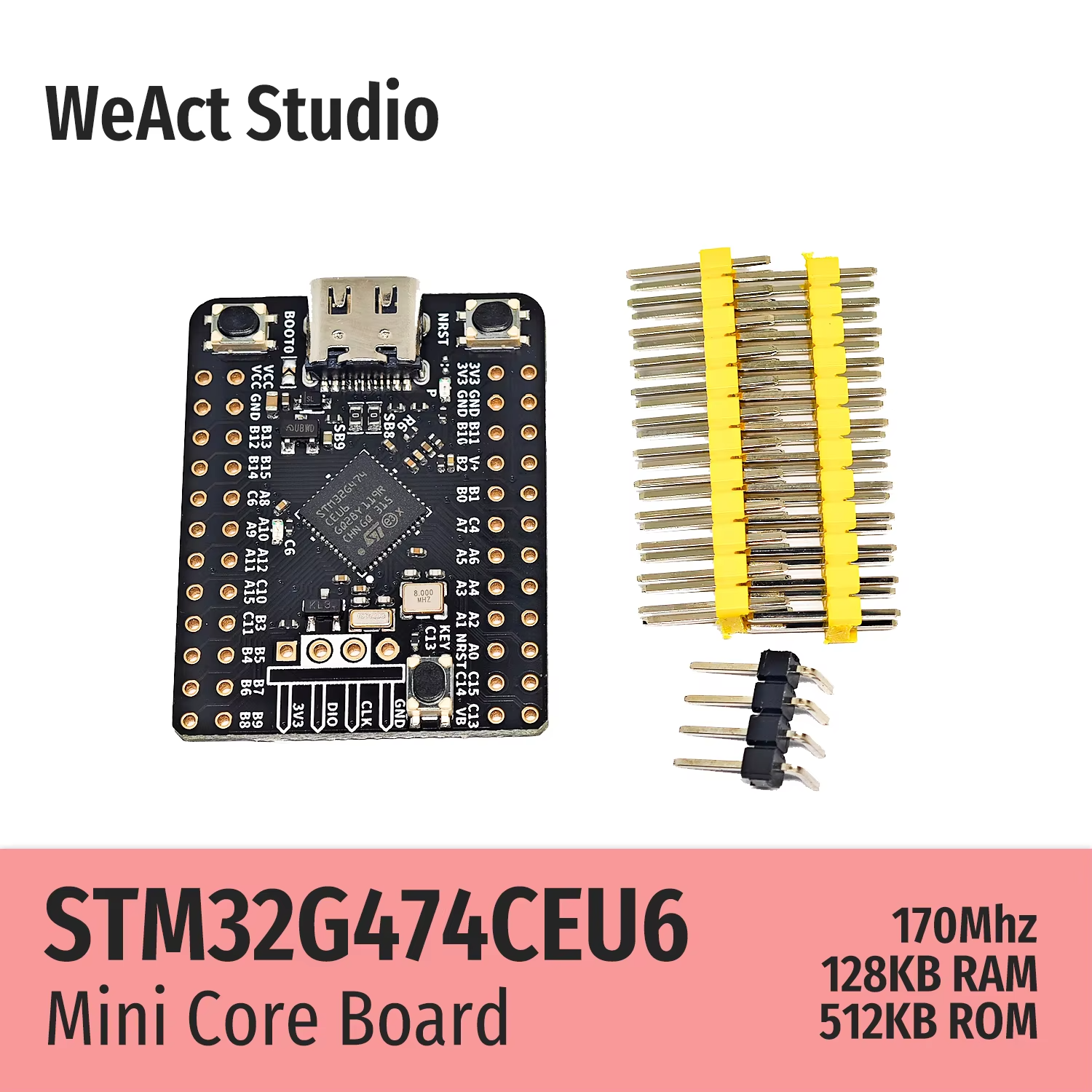 Налагоджувальна плата STM32G474CEU6 Налагоджувальна плата STM32G474CEU6