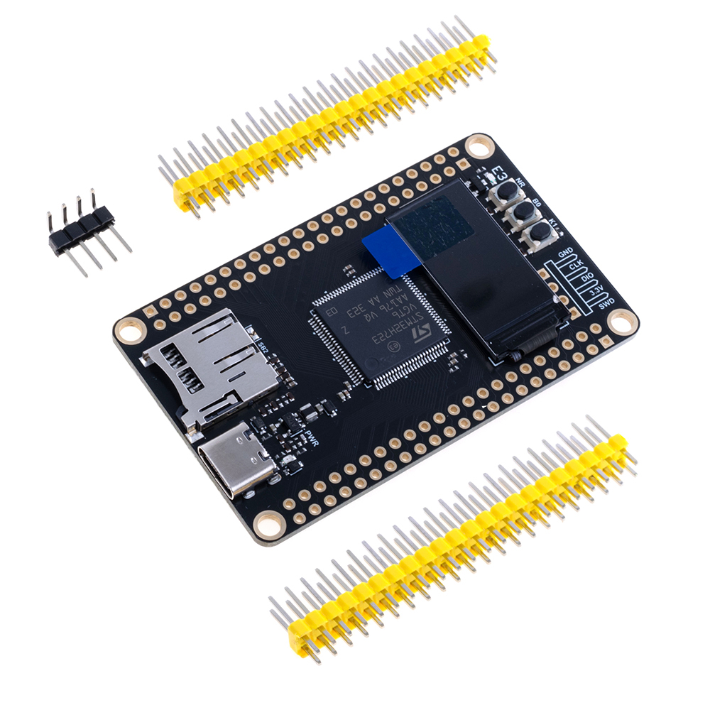 Налагоджувальна плата STM32H723VGT6 з 0.96" LCD (WeAct Studio) Налагоджувальна плата STM32H723VGT6 з 0.96" LCD (WeAct Studio)