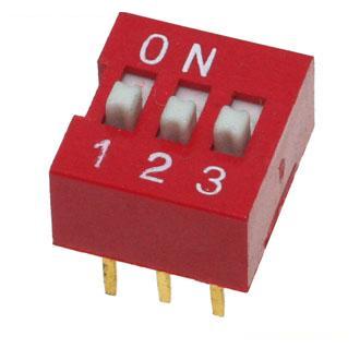 Schalter SWD1-3 (DIP, 3 Position) Schalter SWD1-3 (DIP, 3 Position)