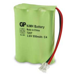 T207- U1  NiMh,  3,6V   550 mAh,  GP, Akku