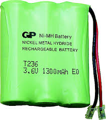 T236 NiMH, 3.6V, 1300mAh fur pvt.Funktelefone, GP T236 NiMH, 3.6V, 1300mAh fur pvt.Funktelefone, GP