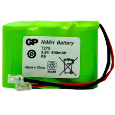 T279 NiMH, 600mAh, 3.6V fur Funktel.., GP (Akku) T279 NiMH, 600mAh, 3.6V fur Funktel.., GP (Akku)