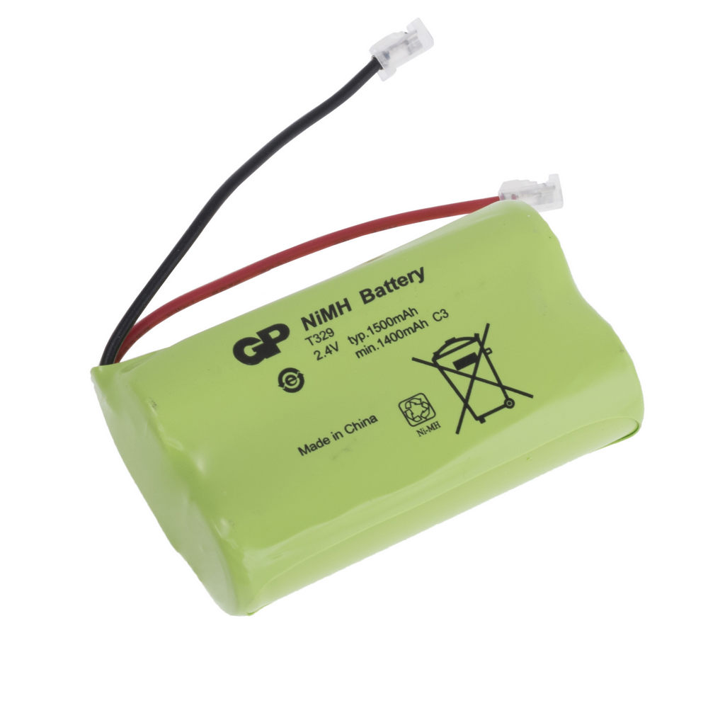 T329-U1  NiMh,  2,4V (2xAA )  1500 mAh,  GP, Akku