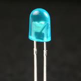 LED oval 5,2х3,8mm hellblau 467nm, 100° (L-5603PBDL Kingbright)