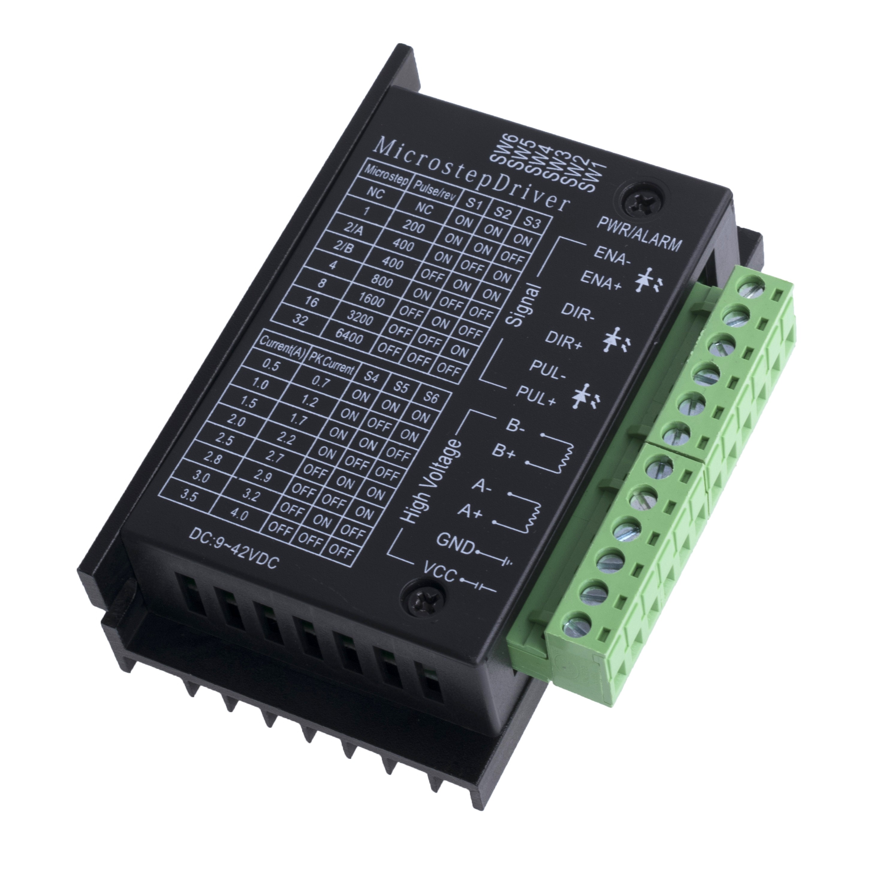 Драйвер шагового двигателя TB6600 (4A) Драйвер шагового двигателя TB6600 (4A)