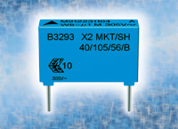 MKT 33nF 63V 5% 7x6x2,5mm, P=5mm Epcos (folien) MKT 33nF 63V 5% 7x6x2,5mm, P=5mm Epcos (folien)