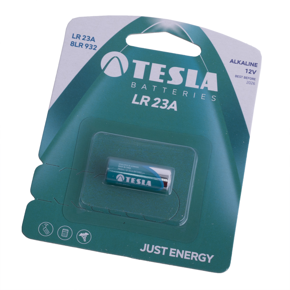 Батарейка TESLA 23A/MN21/A23 12V щелочная Батарейка TESLA 23A/MN21/A23 12V щелочная