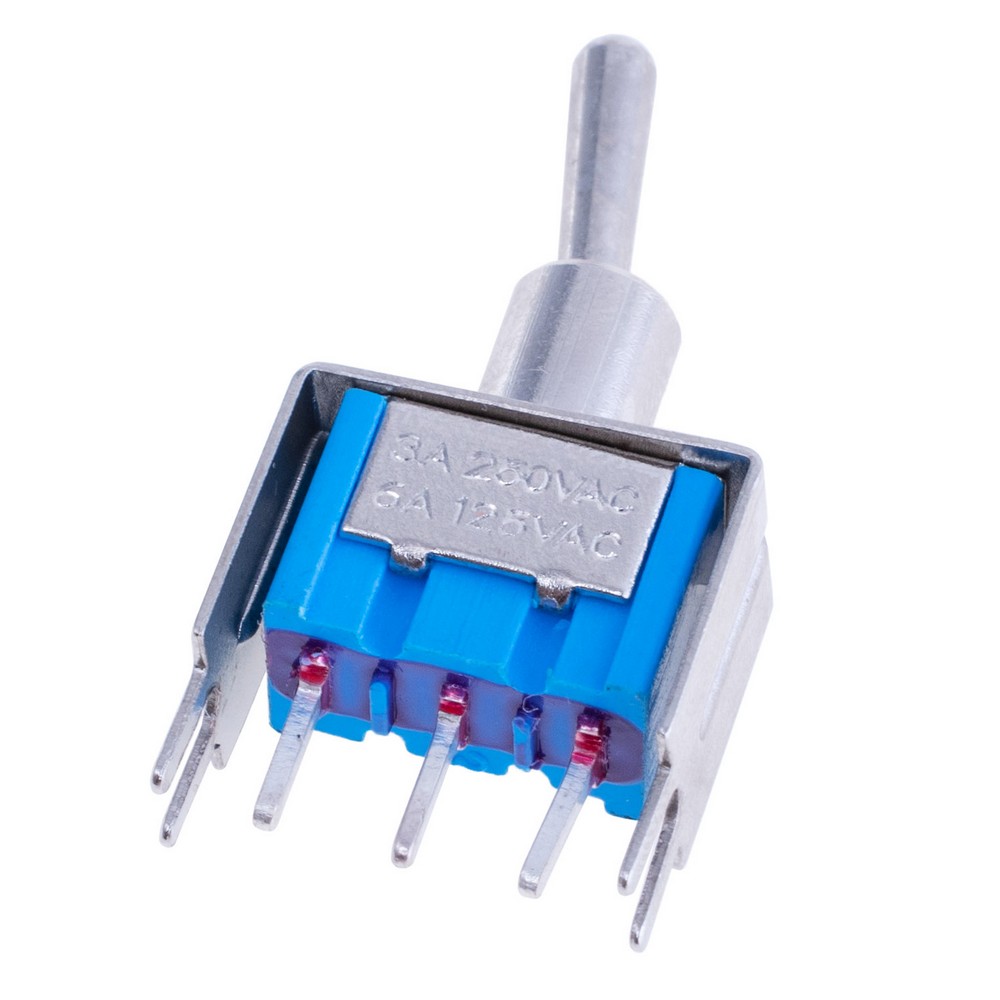 Тумблер MTS103-A2T, 3 контакти, ON-OFF-ON