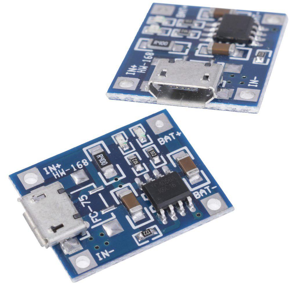 Зарядное для Li-Po (TP4056 1A Lipo Battery Charging Board micro USB)