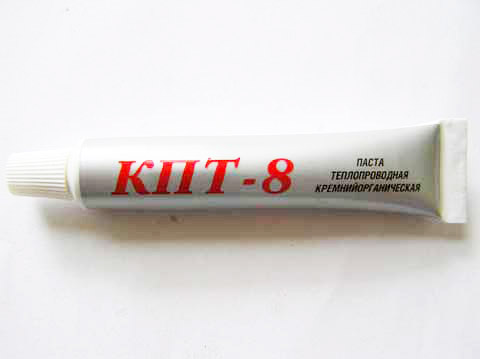 Paste wärmeleitfähig KPT-8 18g. Tube