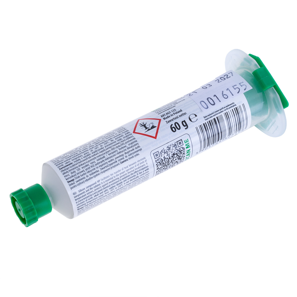 Wärmeleitpaste Spritze 60g Silicon Paste HP >1,5W/mK -30...300°C