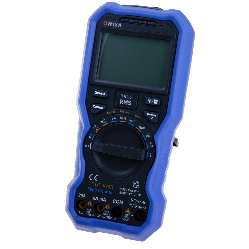 Digitalmultimeter True RMS, OW18A Digitalmultimeter True RMS, OW18A