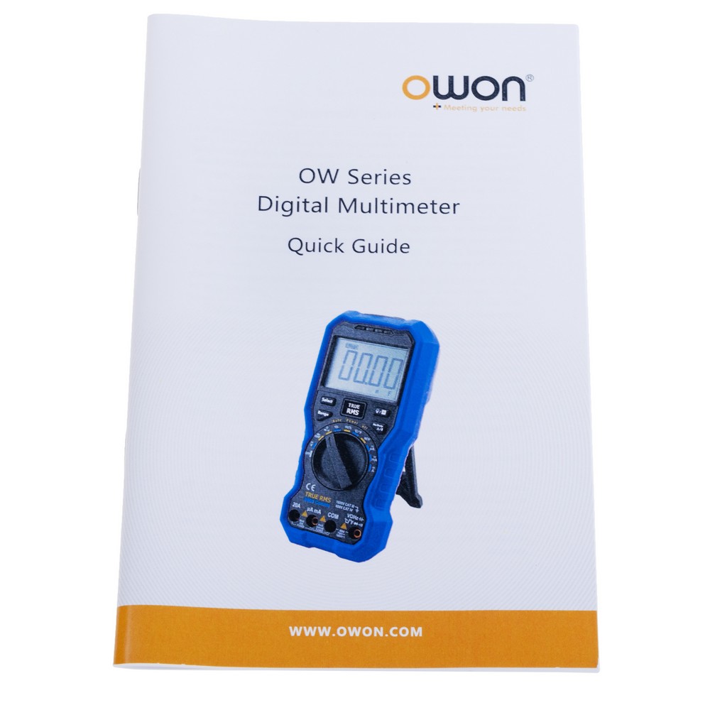 Digitalmultimeter True RMS, OW18A Digitalmultimeter True RMS, OW18A