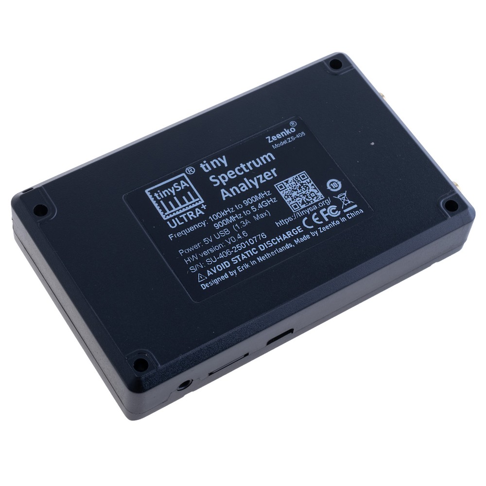 Аналізатор спектру tinySA ULTRA PLUS ZS-406 (Zeenko)