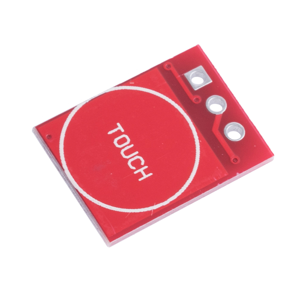 Сенсорная кнопка TTP223 цвет красный