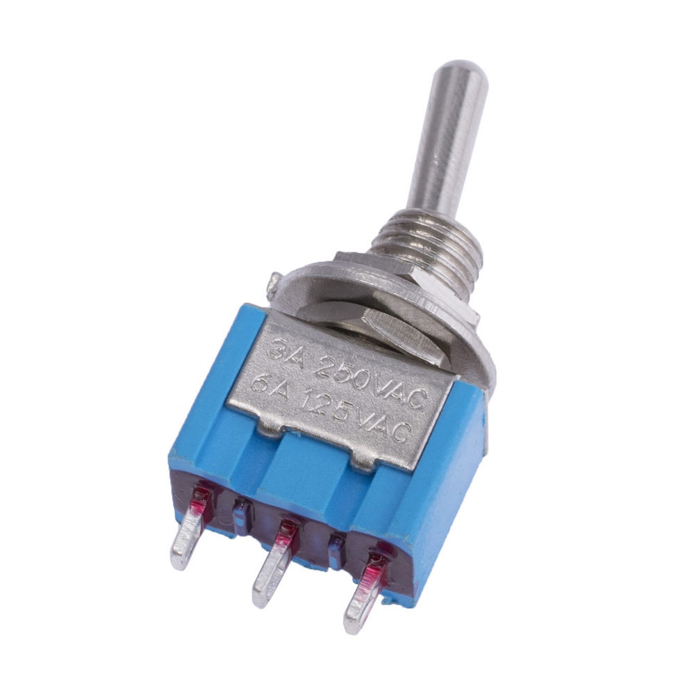 TSM103A1 Schalter: Kippschalter; 3; SP3T; ON-OFF-ON; 3A/250VAC; -25?85°C TSM103A1 Schalter: Kippschalter; 3; SP3T; ON-OFF-ON; 3A/250VAC; -25?85°C