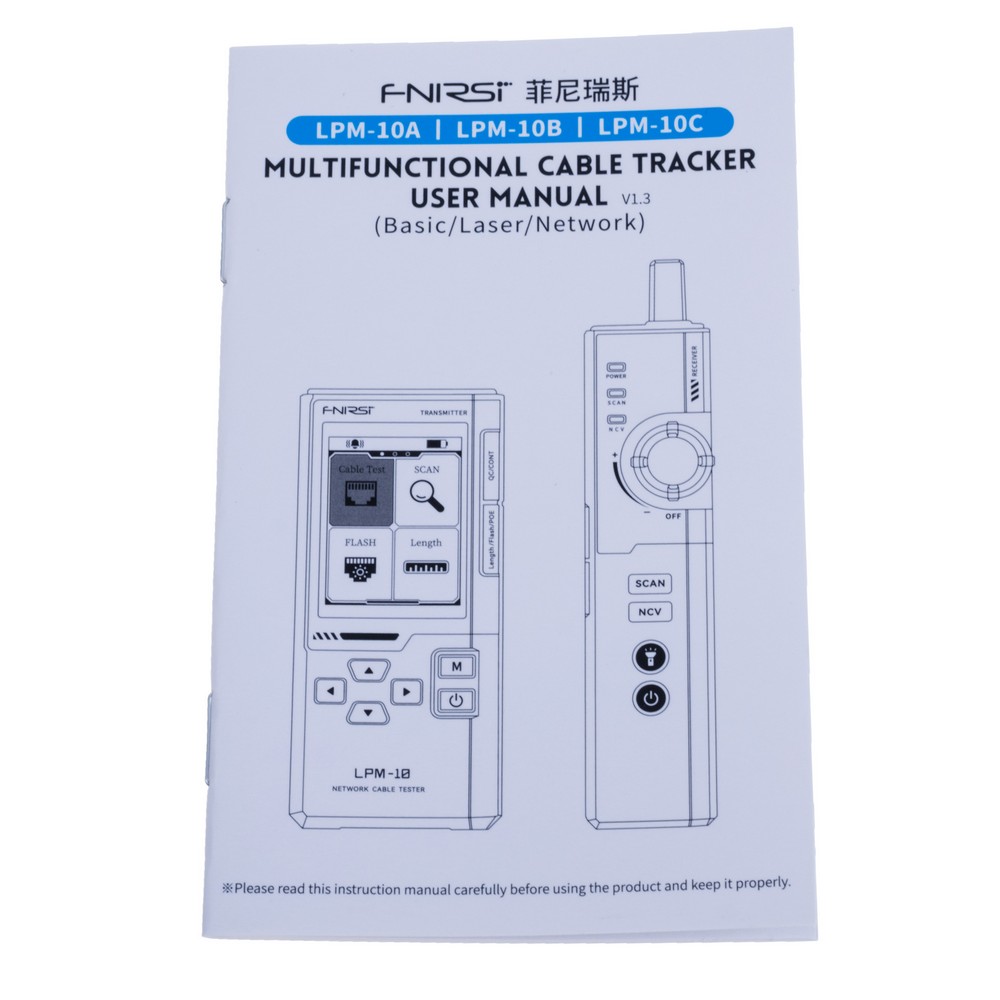 Twisted-Pair-Tester LPM-10A (FNIRSI)