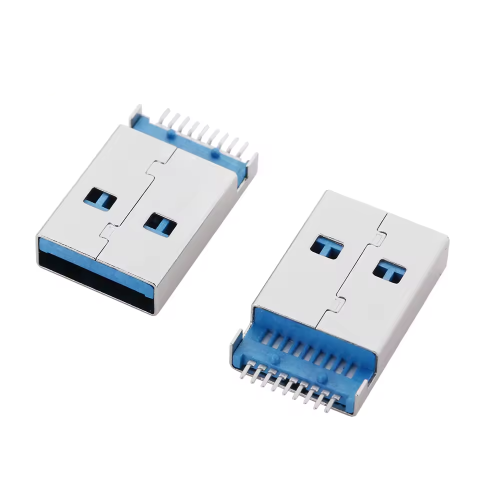 Гніздо горизонтальне SMD USB3.0 Гніздо горизонтальне SMD USB3.0