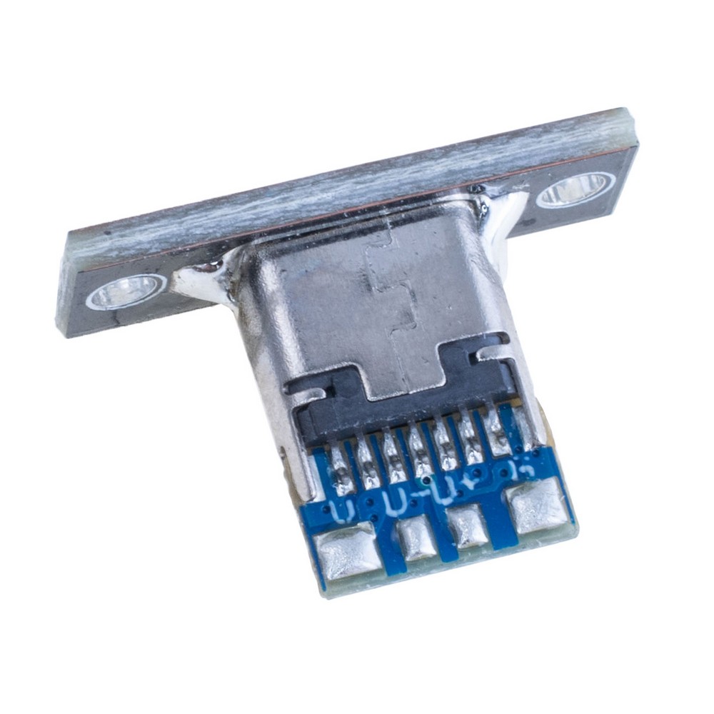Роз'єм Type-C (5pin/5A, CR-24) на платі на панель
