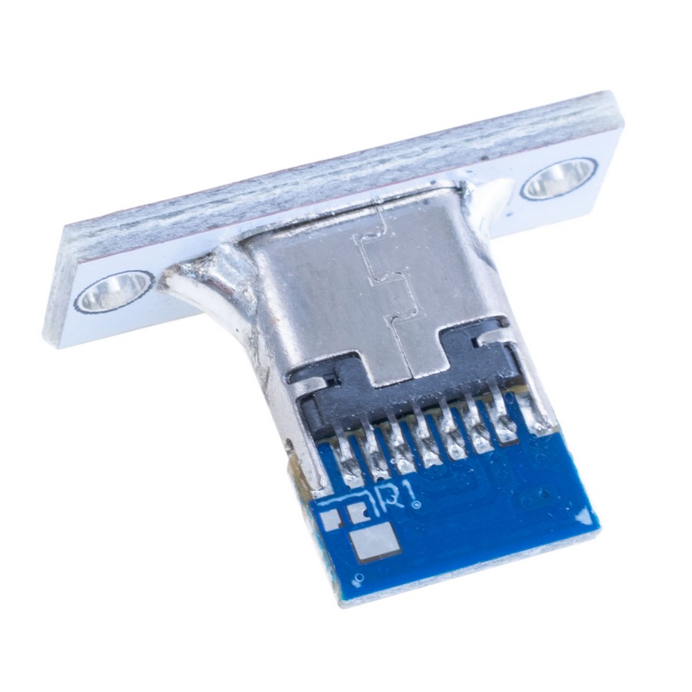 Роз'єм Type-C (5pin/5A, CR-85) на платі на панель