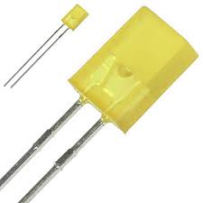 LED 5х9,6mm gelb 588nm (L-383YDT Kingbright)