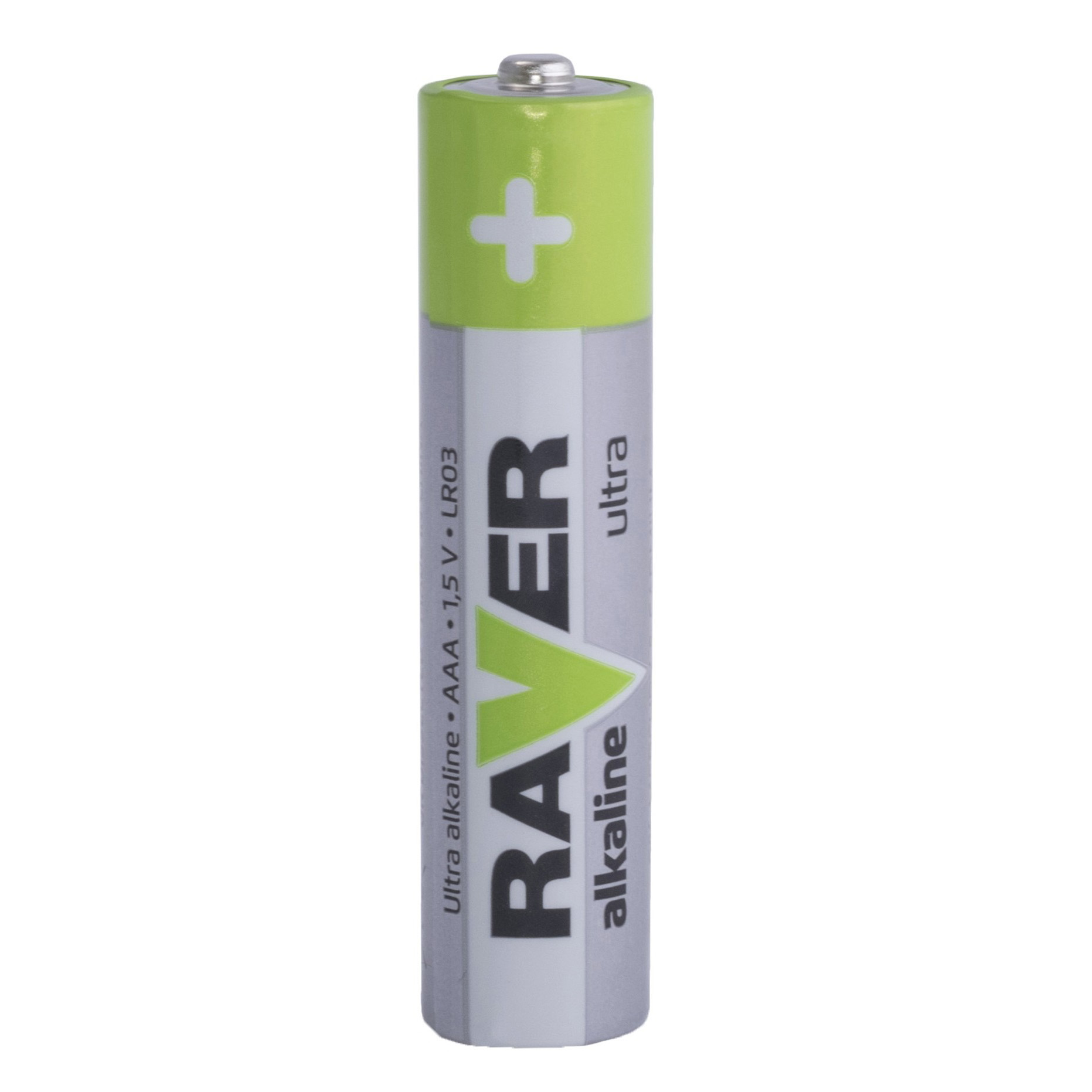 Батарейка щелочная Ultra Alkaline LR03, AAA, 1.5V, RAVER