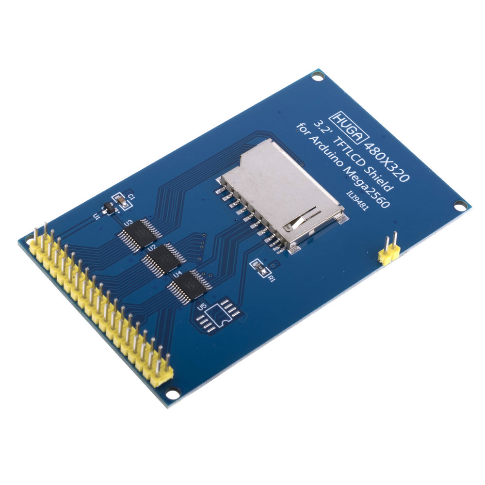 Ultra HD 320x480 дисплей, ILI9481 (HVGA, 3.2" TFT)