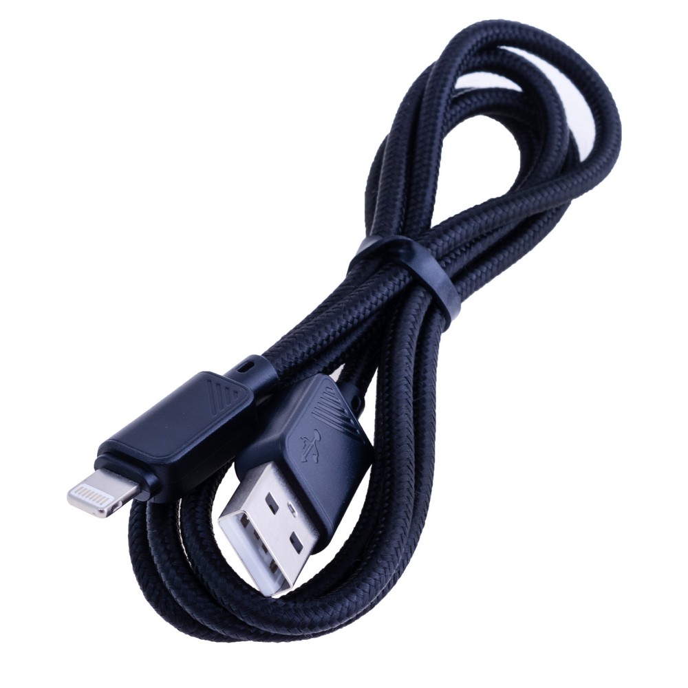 Провід USB-A->Lightning, 1метр, чорний X113 Hoco Провід USB-A->Lightning, 1метр, чорний X113 Hoco