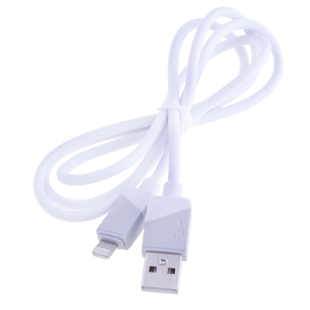 Провід USB-A->Lightning, 1метр, білий X107 Hoco Провід USB-A->Lightning, 1метр, білий X107 Hoco