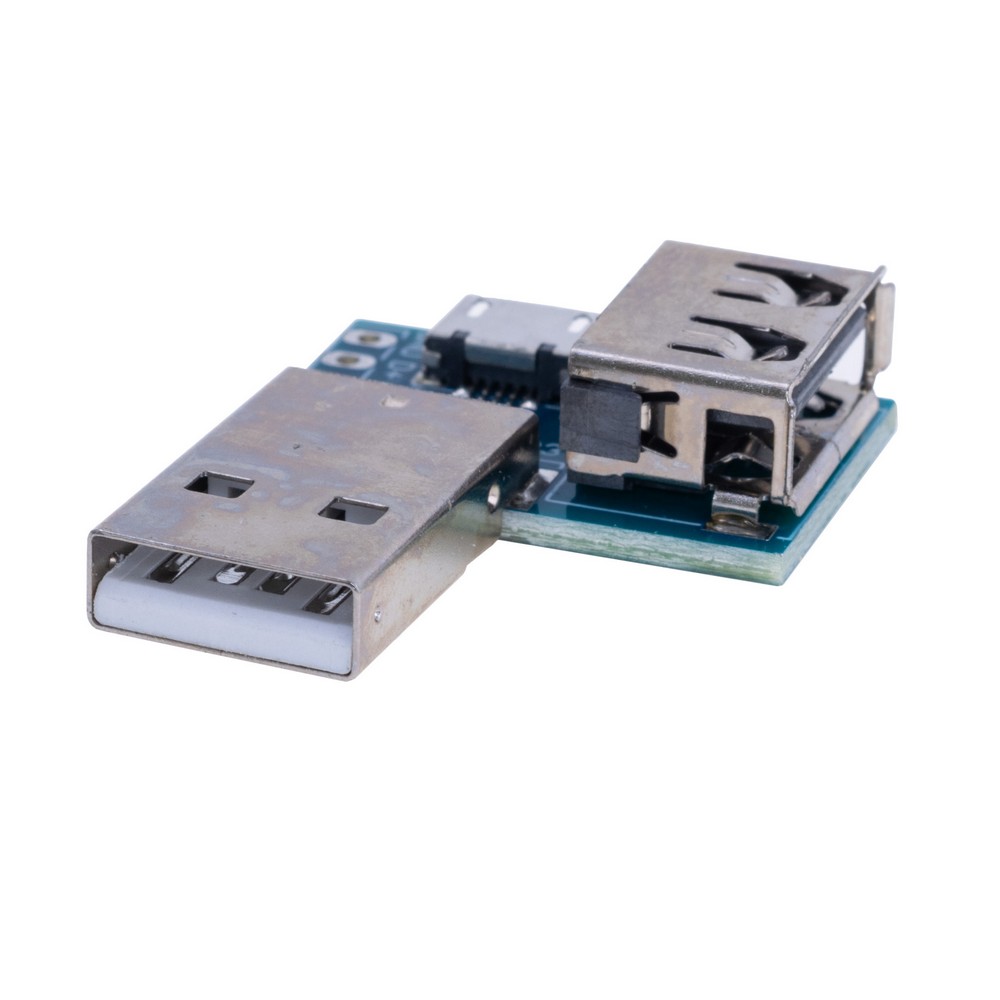 Adaptermodul USB-A male/ USB-A female/ microUSB/PCB-4pin