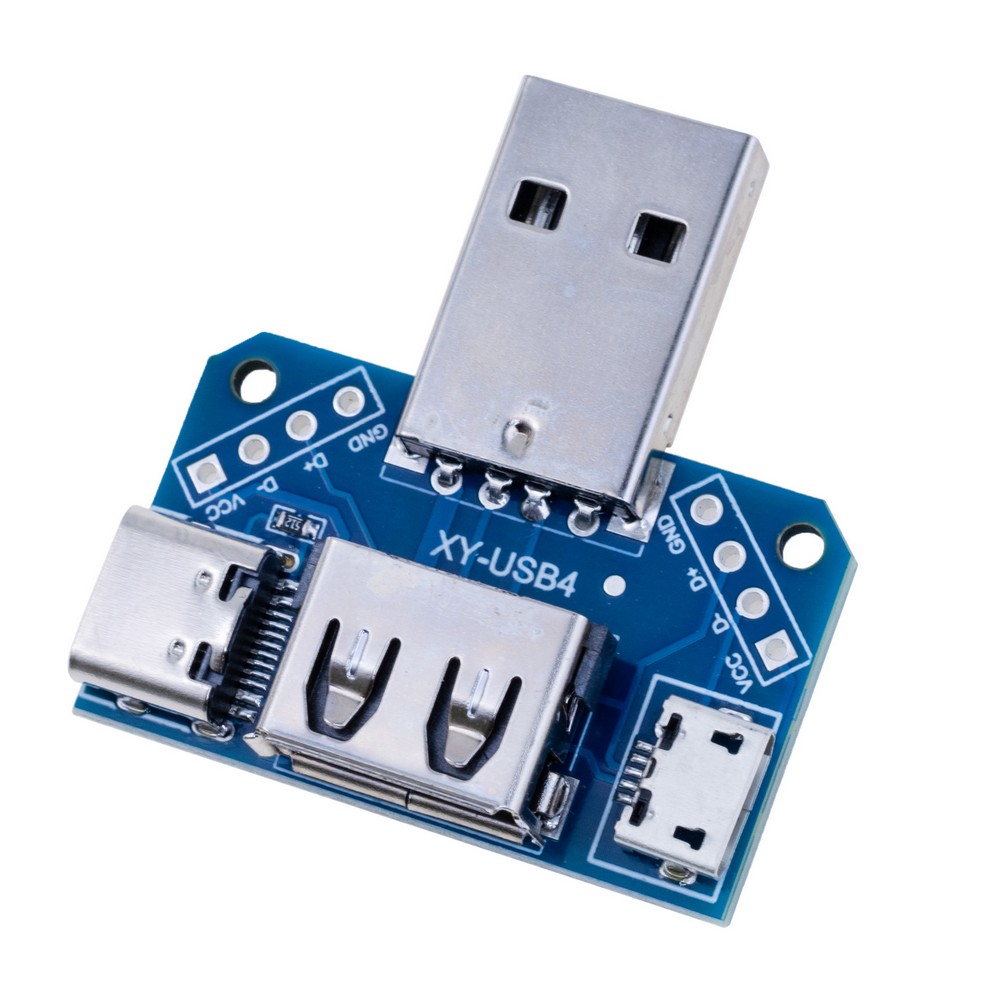 Перехід USB-AM, USB-AF, USB-typeC, microUSB