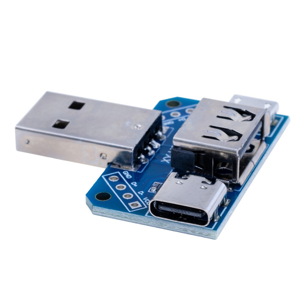 Перехід USB-AM, USB-AF, USB-typeC, microUSB